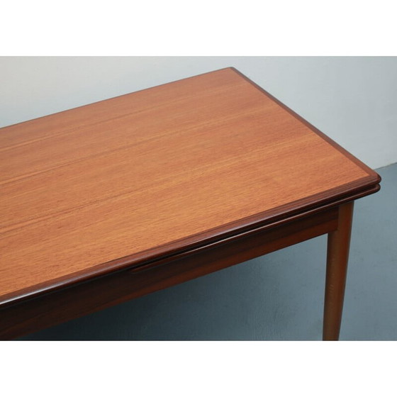 Image 1 of Vintage rosewood and beechwood table, Denmark 1960s