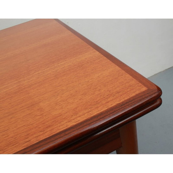 Image 1 of Vintage rosewood and beechwood table, Denmark 1960s