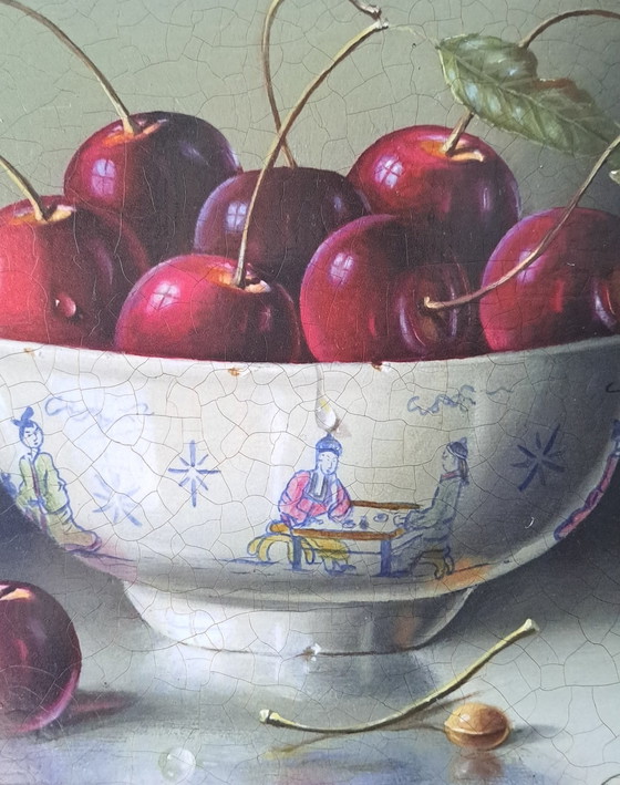 Image 1 of Rob Ritchie - Cherries in a Chinese bowl