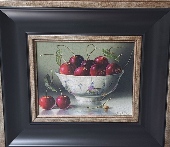 Image 1 of Rob Ritchie - Cherries in a Chinese bowl