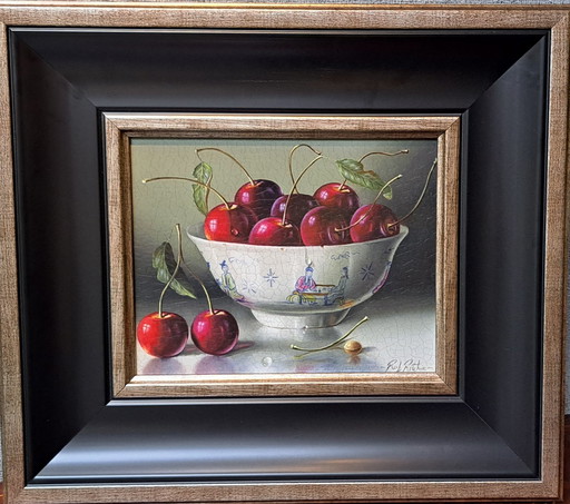 Rob Ritchie - Cherries in a Chinese bowl