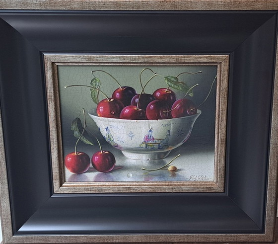 Image 1 of Rob Ritchie - Cherries in a Chinese bowl