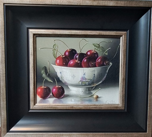 Rob Ritchie - Cherries in a Chinese bowl