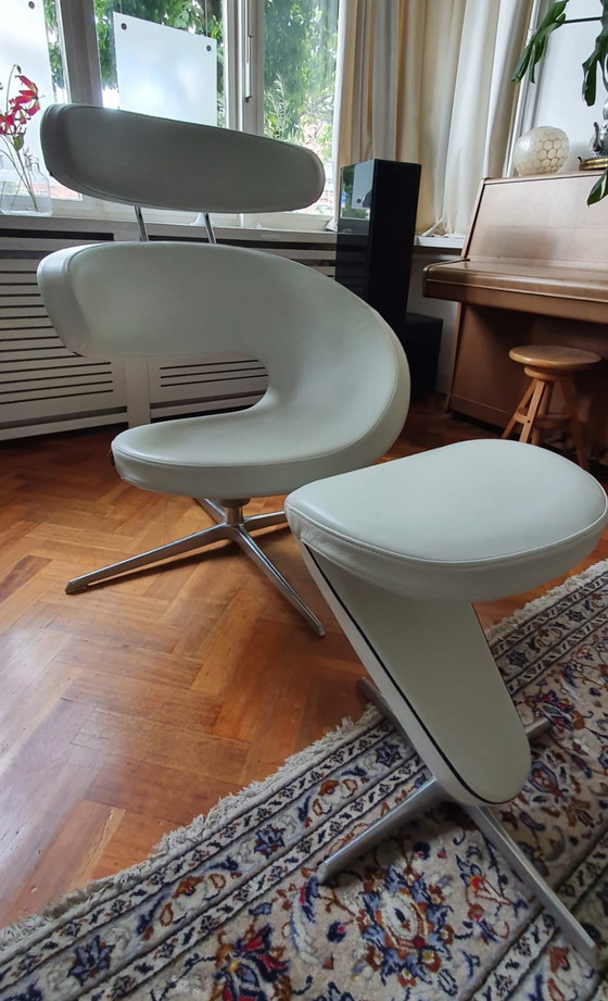 Image 1 of Varier Peel armchair and footstool