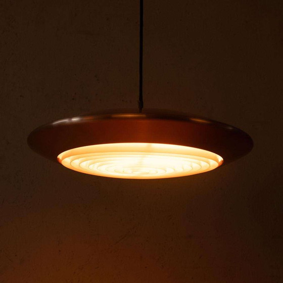 Image 1 of Midcentury Danish design pendant lamp Jo Hammerborg Diskos