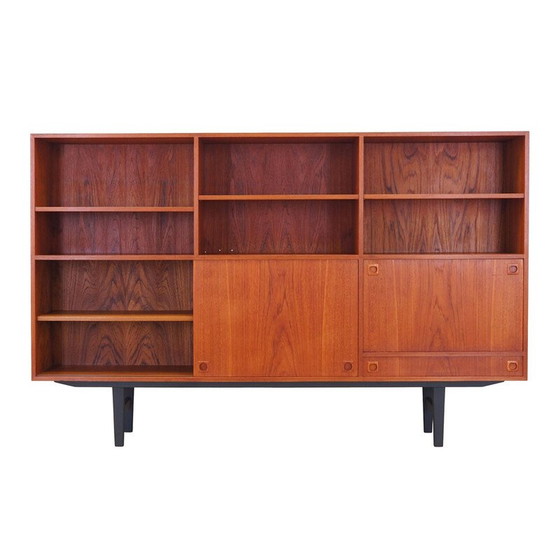 Image 1 of Teak bookcase, Danish design, 1970s, production: Denmark