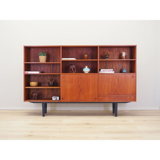 Image 1 of Teak bookcase, Danish design, 1970s, production: Denmark