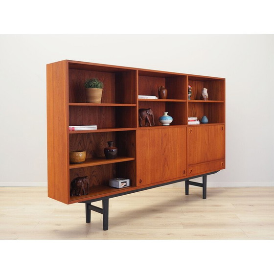 Image 1 of Teak bookcase, Danish design, 1970s, production: Denmark