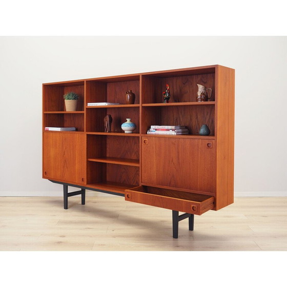 Image 1 of Teak bookcase, Danish design, 1970s, production: Denmark