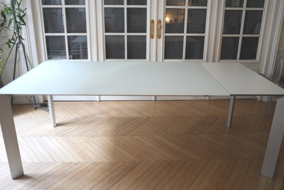 Image 1 of Very Large Modern Italian Extensible Dining Table (260 Cm) Nori Model By Bartoli Design For Kristalia.