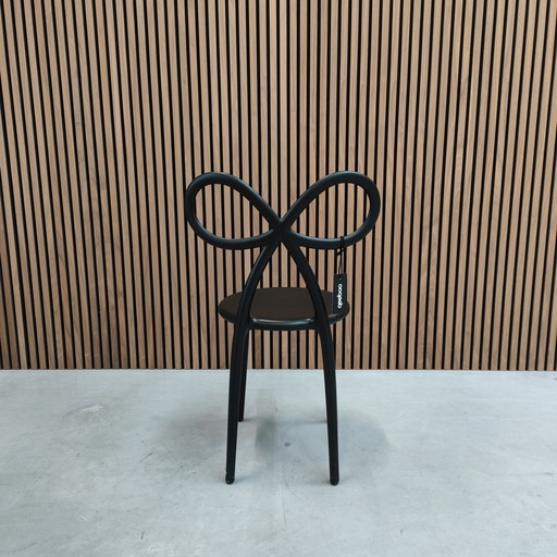 Qeeboo Black Ribbon Chair