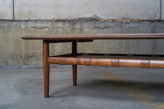 Image 1 of Unique coffee table with copper top