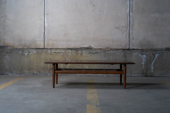 Image 1 of Unique coffee table with copper top