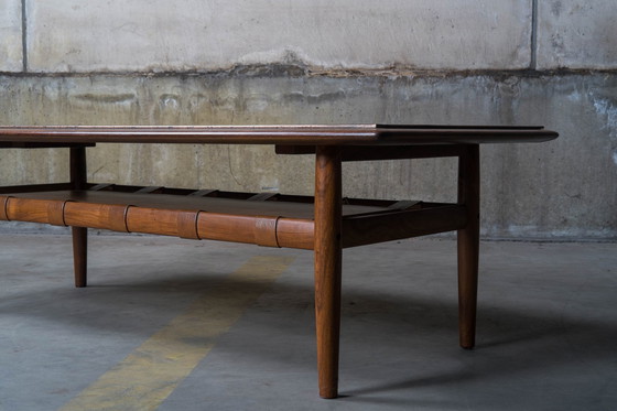 Image 1 of Unique coffee table with copper top