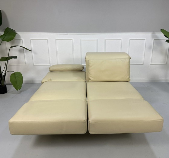 Image 1 of Brühl Moule Designer Sofa Leather Couch Exhibit