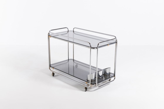 Image 1 of Mid-century Modern Italian design serving trolley/bar cart