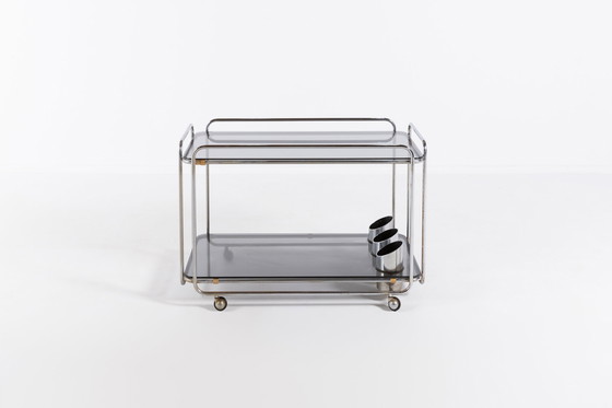 Image 1 of Mid-century Modern Italian design serving trolley/bar cart