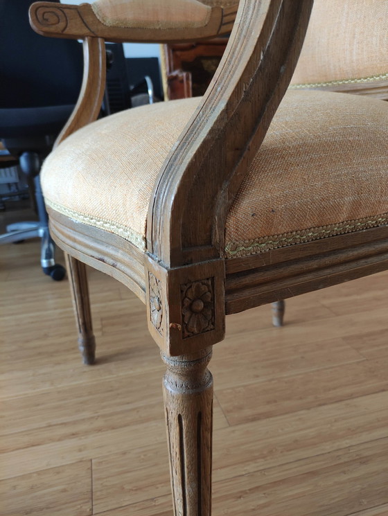 Image 1 of 4 X Dining Chairs French Style