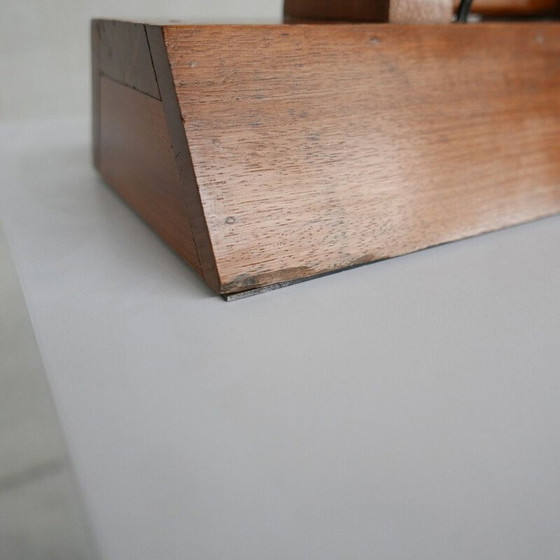 Image 1 of Lampada vintage in quercia, Belgio 1940