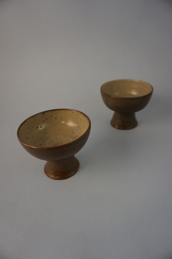 Image 1 of 2x Ceramic coupe cups