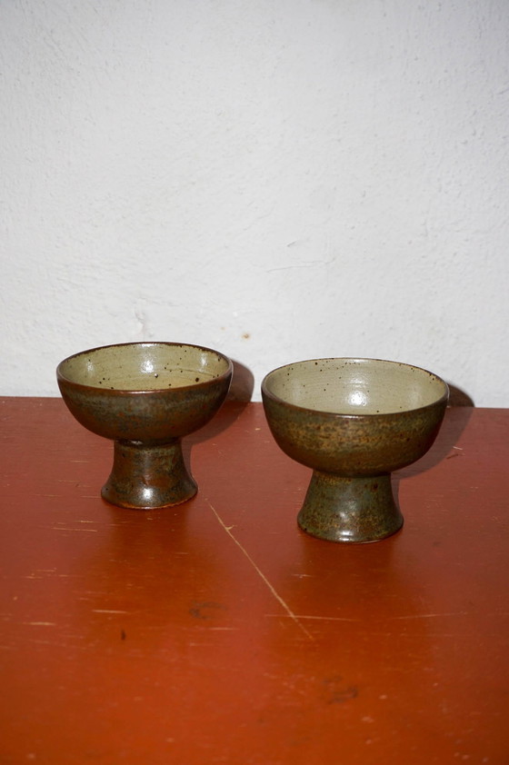 Image 1 of 2x Ceramic coupe cups