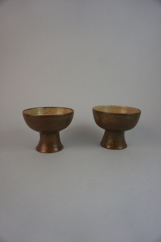 Image 1 of 2x Ceramic coupe cups