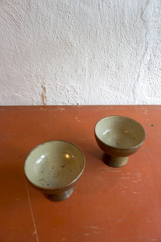 Image 1 of 2x Ceramic coupe cups