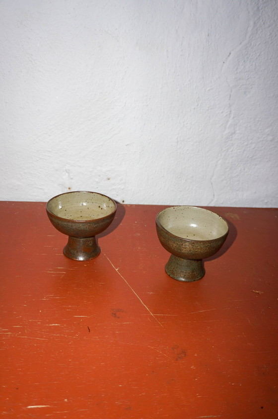 Image 1 of 2x Ceramic coupe cups