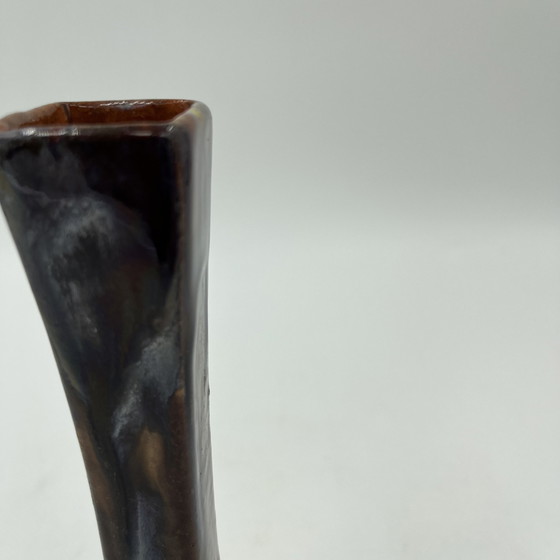 Image 1 of Art Deco Soliflore Vase From La Faïencerie De Thulin