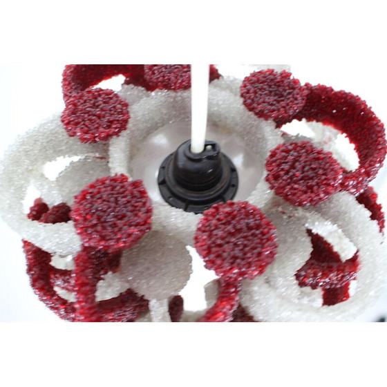 Image 1 of Lampada a sospensione vintage in plastica rigida, Cecoslovacchia 1960