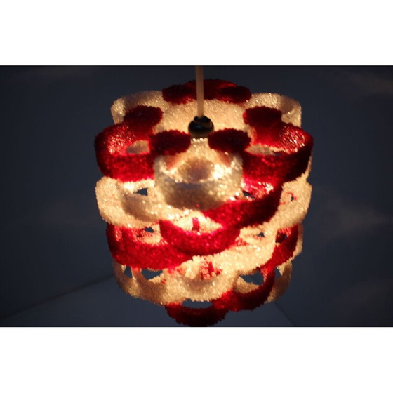 Image 1 of Lampada a sospensione vintage in plastica rigida, Cecoslovacchia 1960