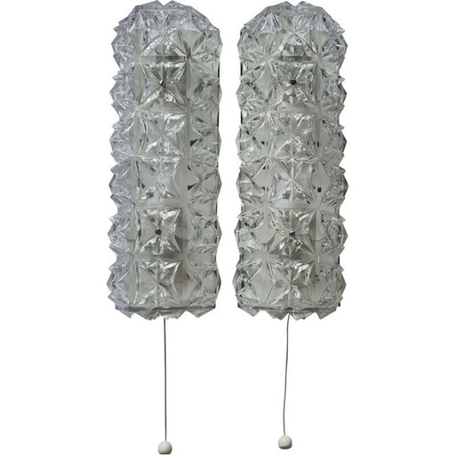 Pair of vintage kinkeldey sconces, Germany 1970