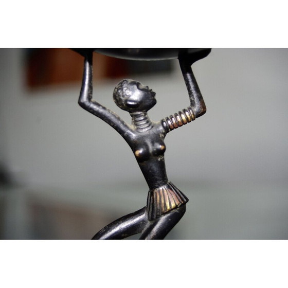 Image 1 of Scultura in bronzo art déco d'epoca di Richard Rohac per gli Atelier Agénauer, 1930