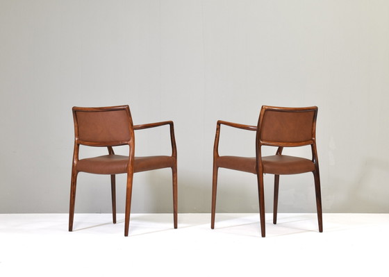 Image 1 of Niels O. Møller Model 65 Dining Chairs – Denmark, 1968