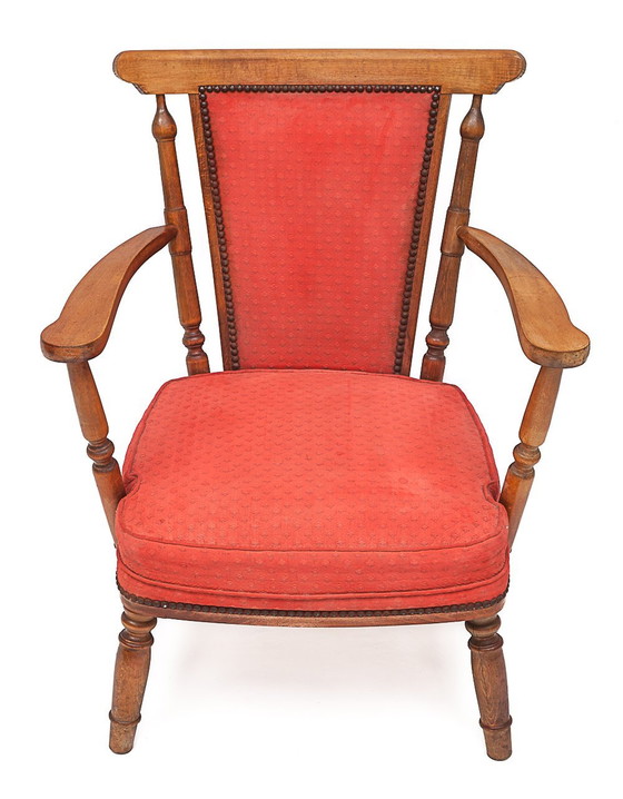 Image 1 of 3 Antique armchairs