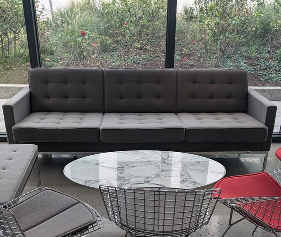 Image 1 of Florence Knoll 3-seater sofa