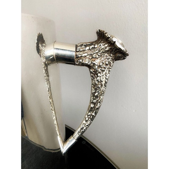 Image 1 of Vintage silver metal ice bucket by Ralph Lauren