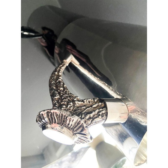 Image 1 of Vintage silver metal ice bucket by Ralph Lauren