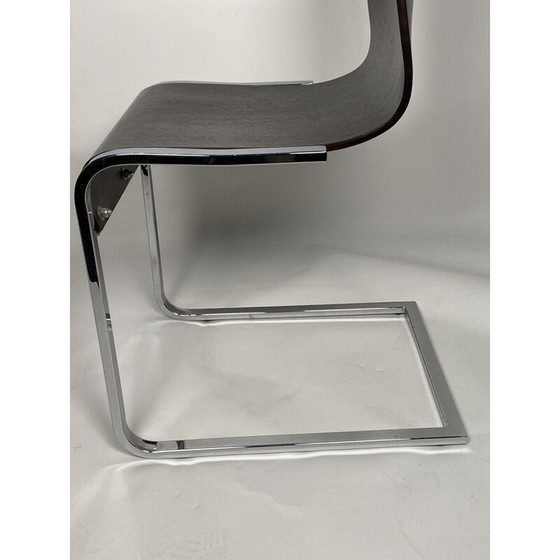 Image 1 of Set di 4 sedie vintage in metallo cromato