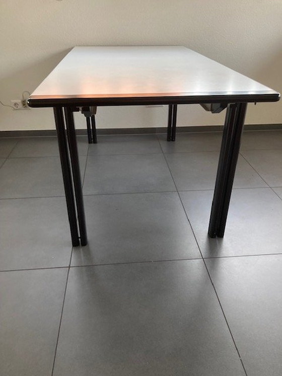 Image 1 of Dining table Castelijn 165X85 + 2 Extension leaves