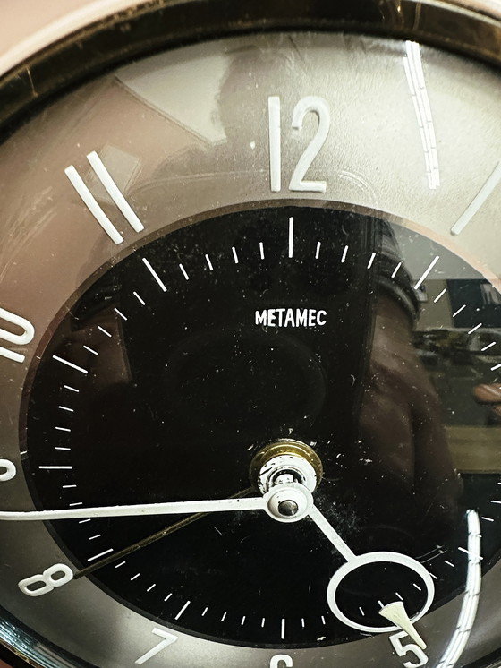 Image 1 of Metamec Pink Table Clock