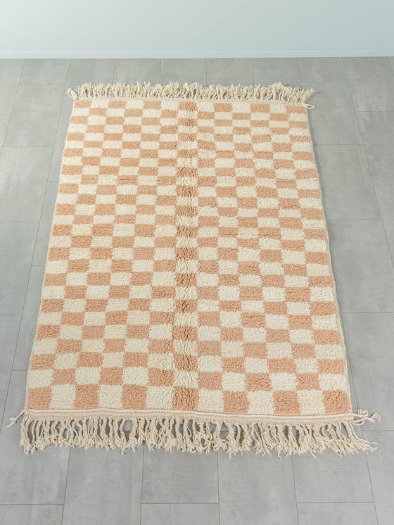 Image 1 of Mid Century Coffee Check II, tapis berbère