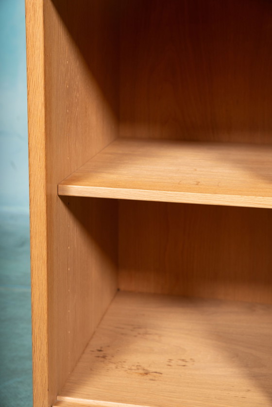 Image 1 of Vintage Børge Mogensen blond wall unit, Swedish minimalist