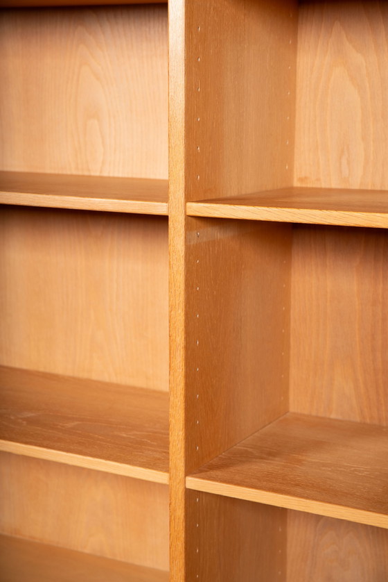 Image 1 of Vintage Børge Mogensen blond wall unit, Swedish minimalist