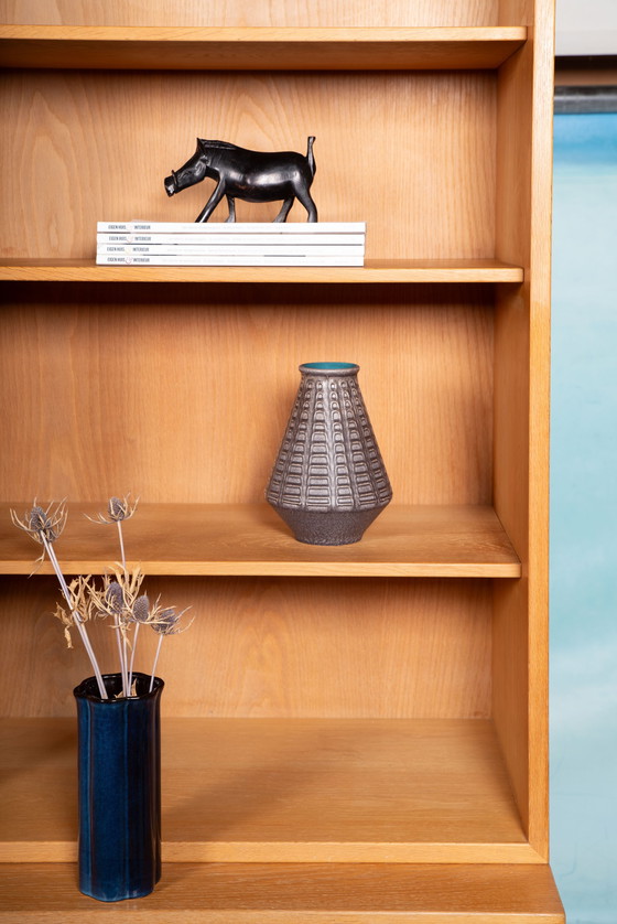 Image 1 of Vintage Børge Mogensen blond wall unit, Swedish minimalist