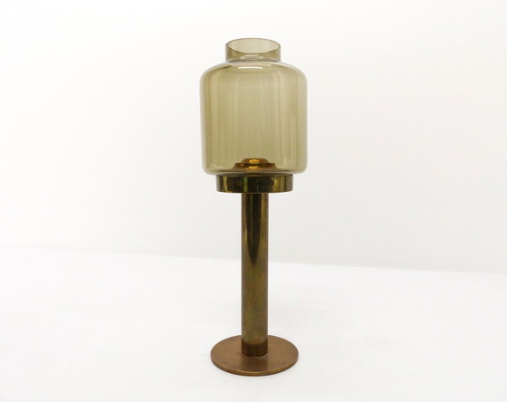 Image 1 of Candleholder Smoked Glass Hans-Agne Jakobsson For Markaryd Model L-102/32 - 1960