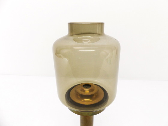 Image 1 of Candleholder Smoked Glass Hans-Agne Jakobsson For Markaryd Model L-102/32 - 1960