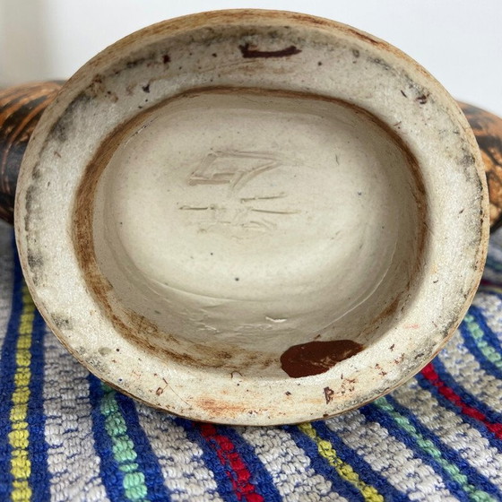 Image 1 of Vaso vintage in gres di Gerhard Liebenthron, Germania anni '70