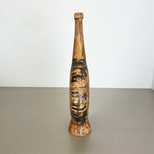 Jarrón vintage de gres de Gerhard Liebenthron, Alemania, década de 1970