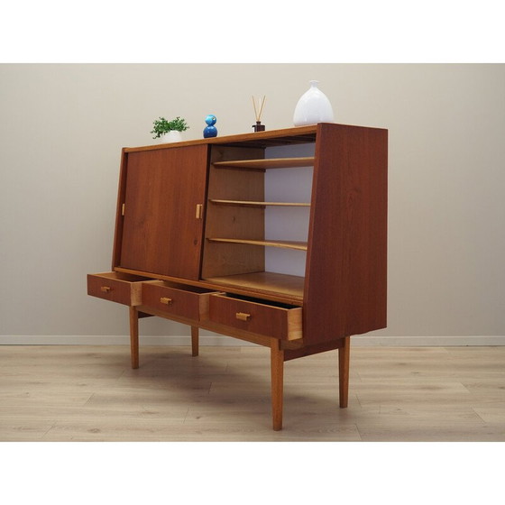 Image 1 of Credenza alta vintage in teak, Danimarca anni '60